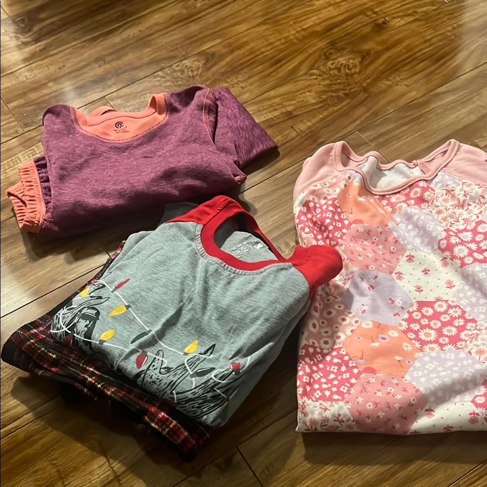 Cat & Jack Pajama Sets Pink and Red Cozy Sleepwear